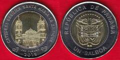  Panama 1 balboa 2018 "Basilica Santa Maria" UNC 